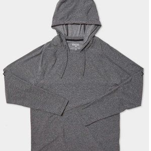 Rhone | Midweight performance hoodie in gray